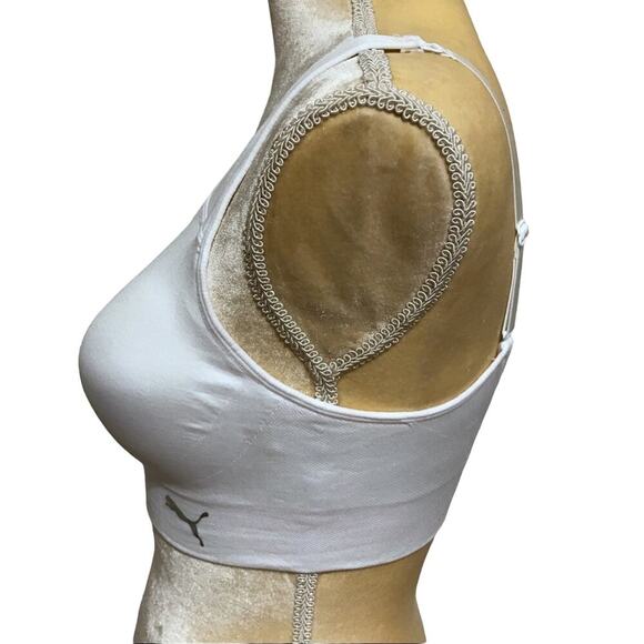 Puma NWOT White Seamless Sports Bra Women Various - Picture 5 of 11